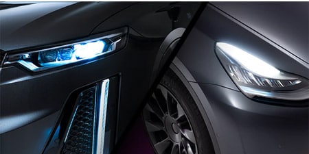 Autos mit Lackschutzfolie
