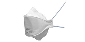 Produktabbildung der 3M Aura Partikelmaske, FFP2, ohne Ventil 9320+
