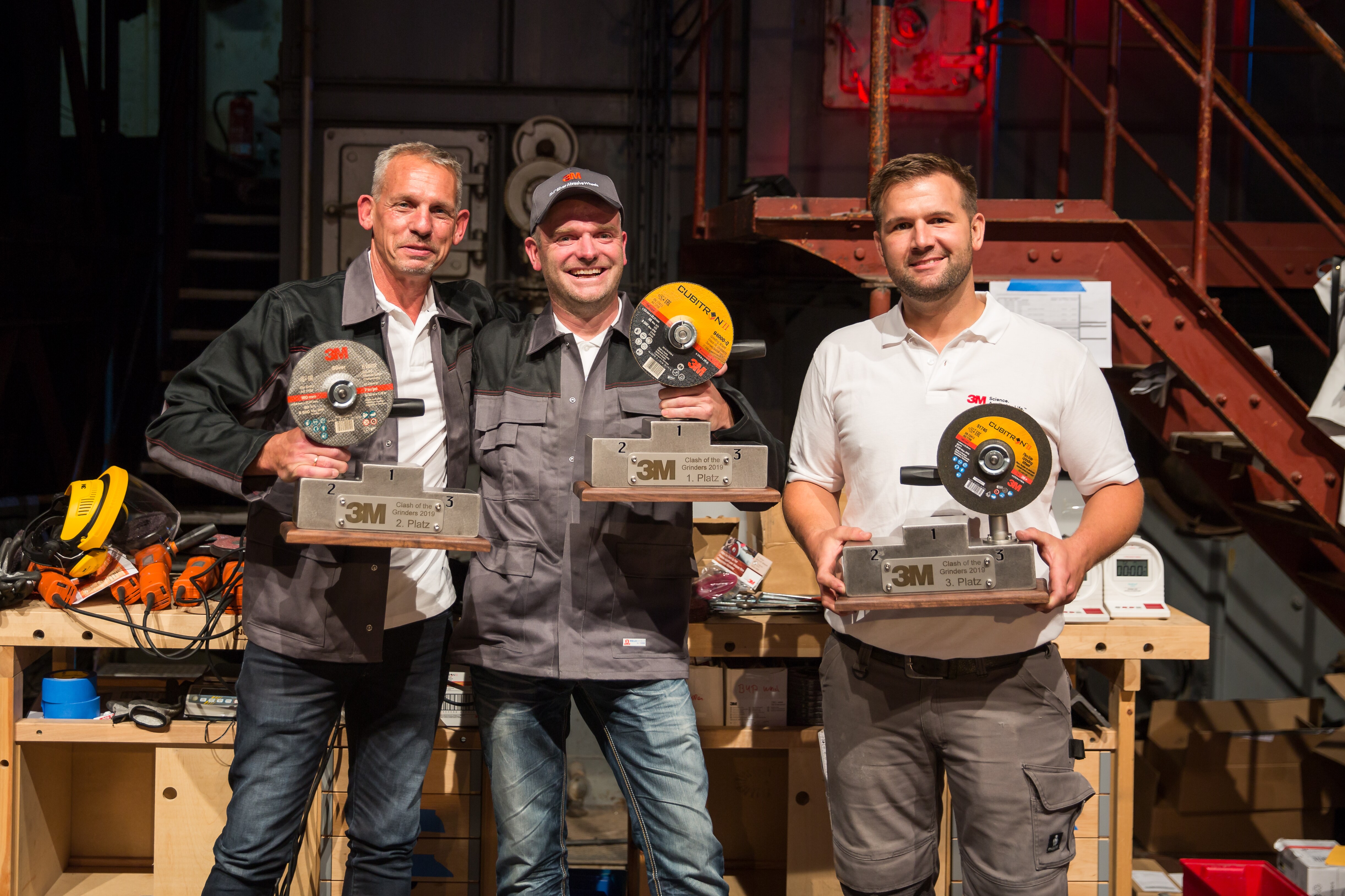 Clash of the Grinders 2019 – der 3M Schleifwettbewerb