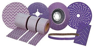 3M™ Cubitron™ II Schleifmittel sind in verschiedenen Varianten erhältlich	
