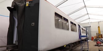 Weißer Zug
