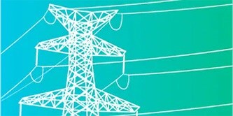 Bild mit Symbol für Stromnetzlinien
