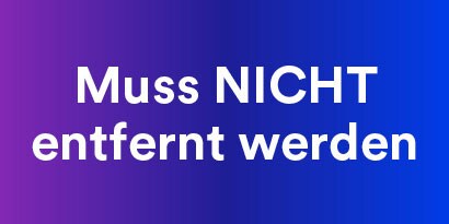 Haftet auf nassen, feuchte Hautoberflächen
