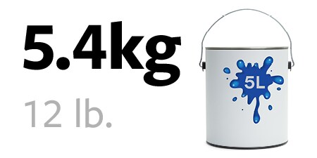 5,4-kg-Farbkanister
