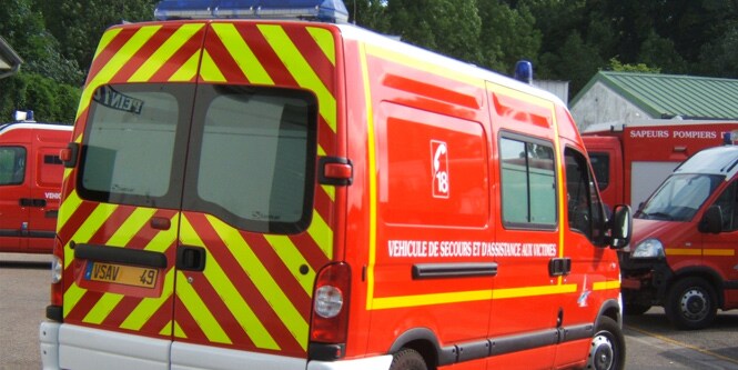 Französischer Krankenwagen

