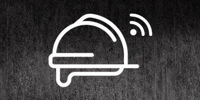 Safety hard hat icon
