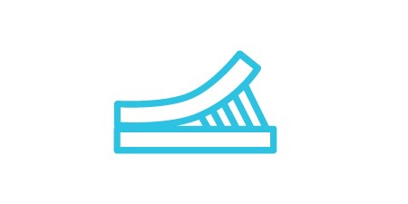 Symbol für „Erhöhen Sie Stoßfestigkeit und Klebkraft“in Form zweier nah beieinander liegender Oberflächen.
