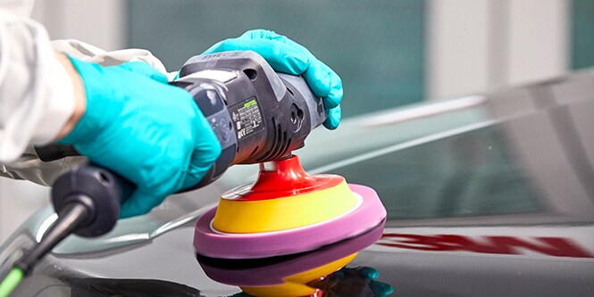3M™ Perfect-It™ 1-Schritt-Polierprozess in Aktion
