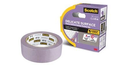 Scotch® Abdeckband in Verpackung und ausgepackt
