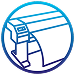 Freigabe- und Produktions-Symbol.