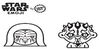 Star Wars Emoji - Darth Sidious & Darth Maul
