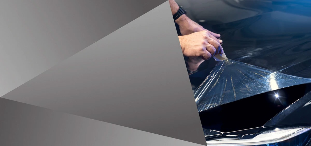 Car Wrap Film Applikation