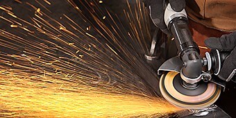 Foto präsentieren Schleifmittel für die Metallbe- und -verarbeitung
