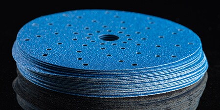 Produktbild von Blauen Schleifscheiben und -rollen
