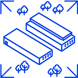 Grafik zu Hyperscale-Rechenzentrum