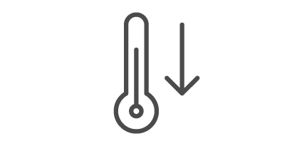 Temperatursymbol für den Fahrzeuginnenraum 
