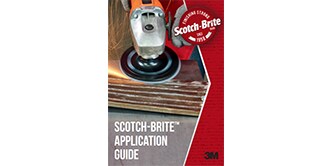 Abbildung der Titelseite des 3M Scotch-Brite Anwendungsleitfaden
