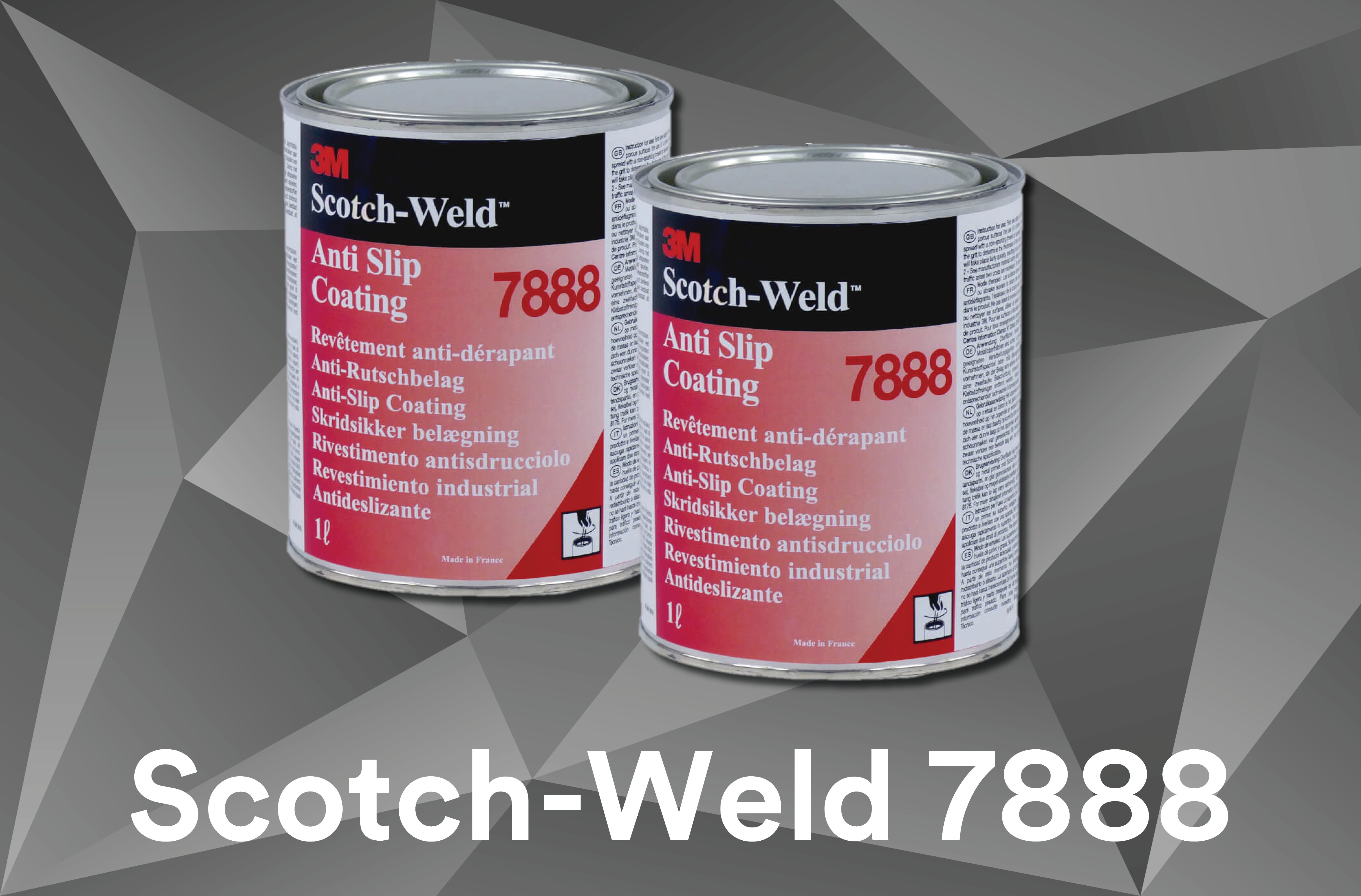 Abkündigung:  3M™ Scotch-Weld™ Antirutsch-Beschichtung 7888