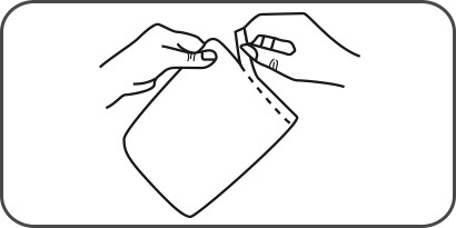 Umverpackung öffnen
