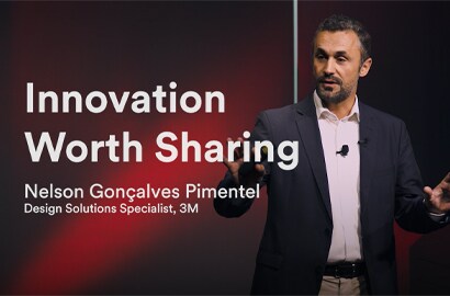 Präsentation „Innovation Worth Sharing“ mit Nelson Goncalves Pimentel
