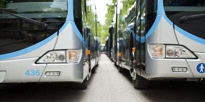 Bild von zwei Bussen
