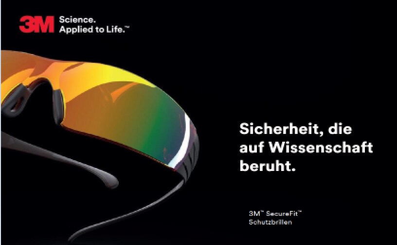 Lernen Sie unsere 3M™ SecureFit™ Schutzbrillen-Serie kennen