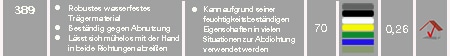 389 – Merkmale, Anwendung, Eigenschaften