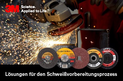 Schleifmittel für die Schweißvorbereitung und das Abtragsschleifen