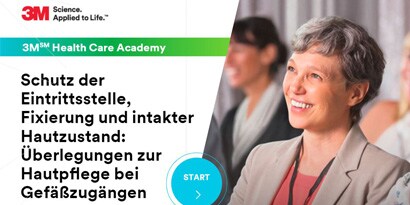 Schutz und Sicherheit von Gefäßzugängen sowie Hautintegrität
