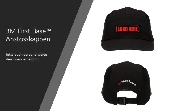 3M™ First Base™ Anstoßkappen - Jetzt auch die personalisierten Versionen erhältlich!