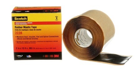 Scotch Kautschuk-Mastikband schwarz 2228
