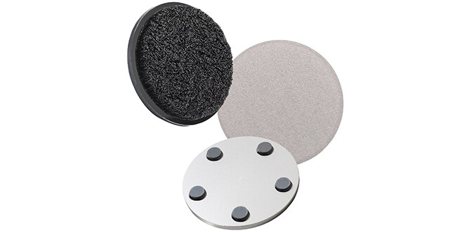 Abbildung der Produktfamilie der CMP Pad Conditioner von 3M
