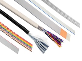 Foto verschiedener Interconnect-Kabel für Industriezwecke