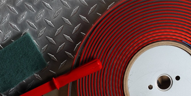 Eine Rolle 3M Auswuchtgewichte
