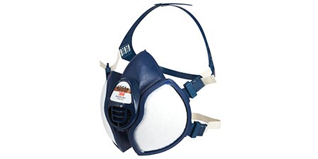 3M™ Wartungsfreie Mehrweg-Atemschutzmaske Serie 4000+	
