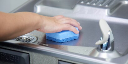 Scotch-Brite™ Kratzarmer Reinigungsschwamm 3001HEX
