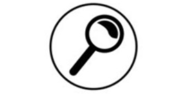 Ein Forschung-Symbol