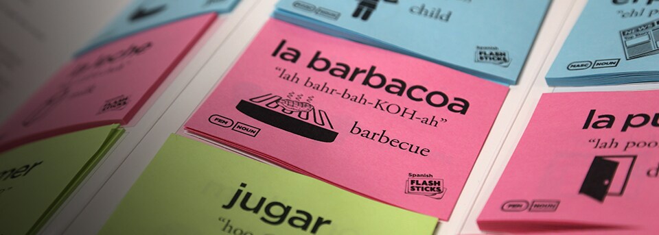 Close-up image of the product, FlashSticks.