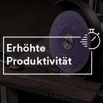 Produktivitätssteigerung – Wortmarke auf farbigem Hintergrund
