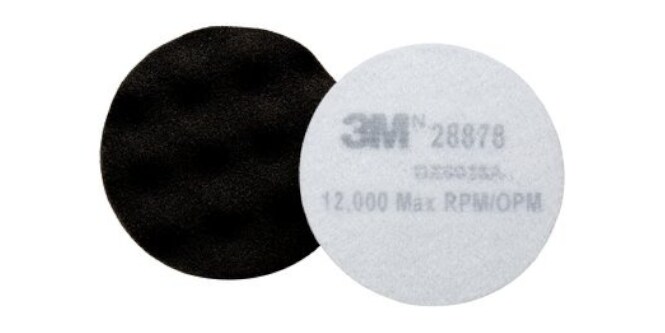 Graues 3M Finesse-it Schaumstoff-Polierpad
