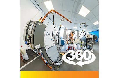 Willkommen zur 360° Tour in unserem Bonding Process Center