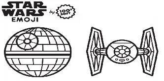 Star Wars Emoji - Todesstern
