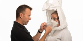 Paket zur Dichtsitzprüfung beim Atemschutz
