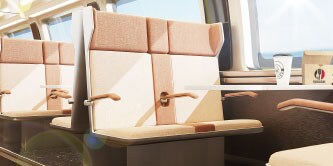 Sicherheitsglas für Personenzüge
