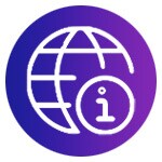 Symbol für globale Informationen