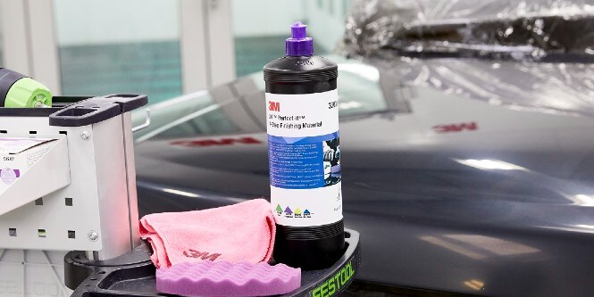 3M Polierprozess mit 1-Schritt Politur - Kleine Bereiche
