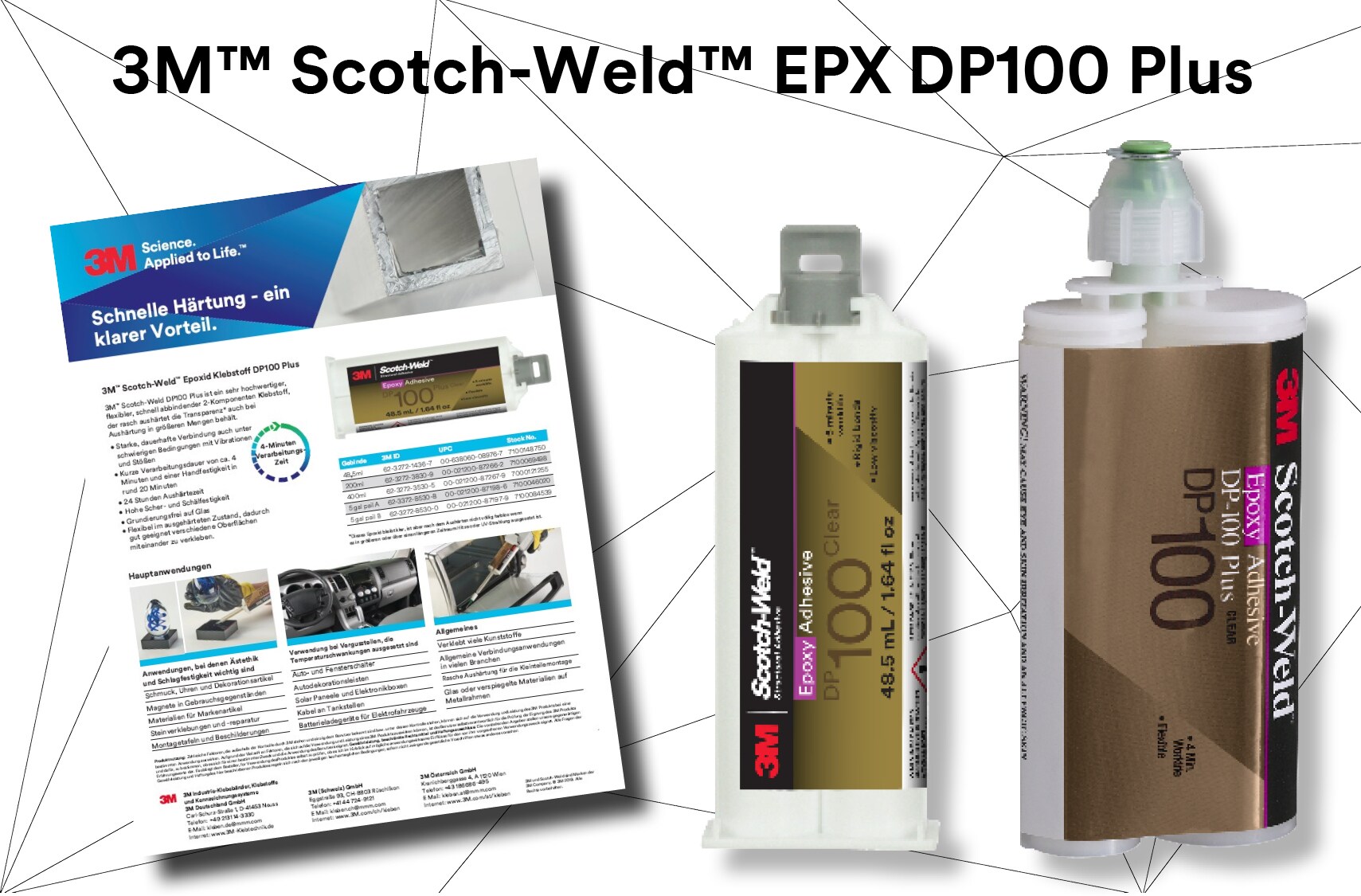 3M™ Scotch-Weld™ Epoxid Klebstoff DP100 Plus