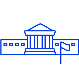 Grafik zu Supercomputer-Regierungsgebäude