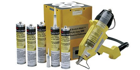 3M Scotch-Weld™ Reaktive PUR-Schmelzklebstoffe für punktuelle Verbindungen
