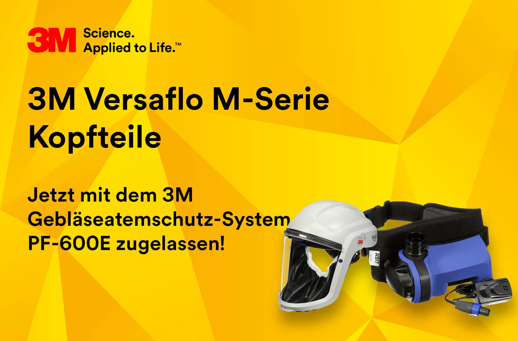 3M™ Scott™ Gebläseatemschutzprodukte nun über 3M erhältlich
